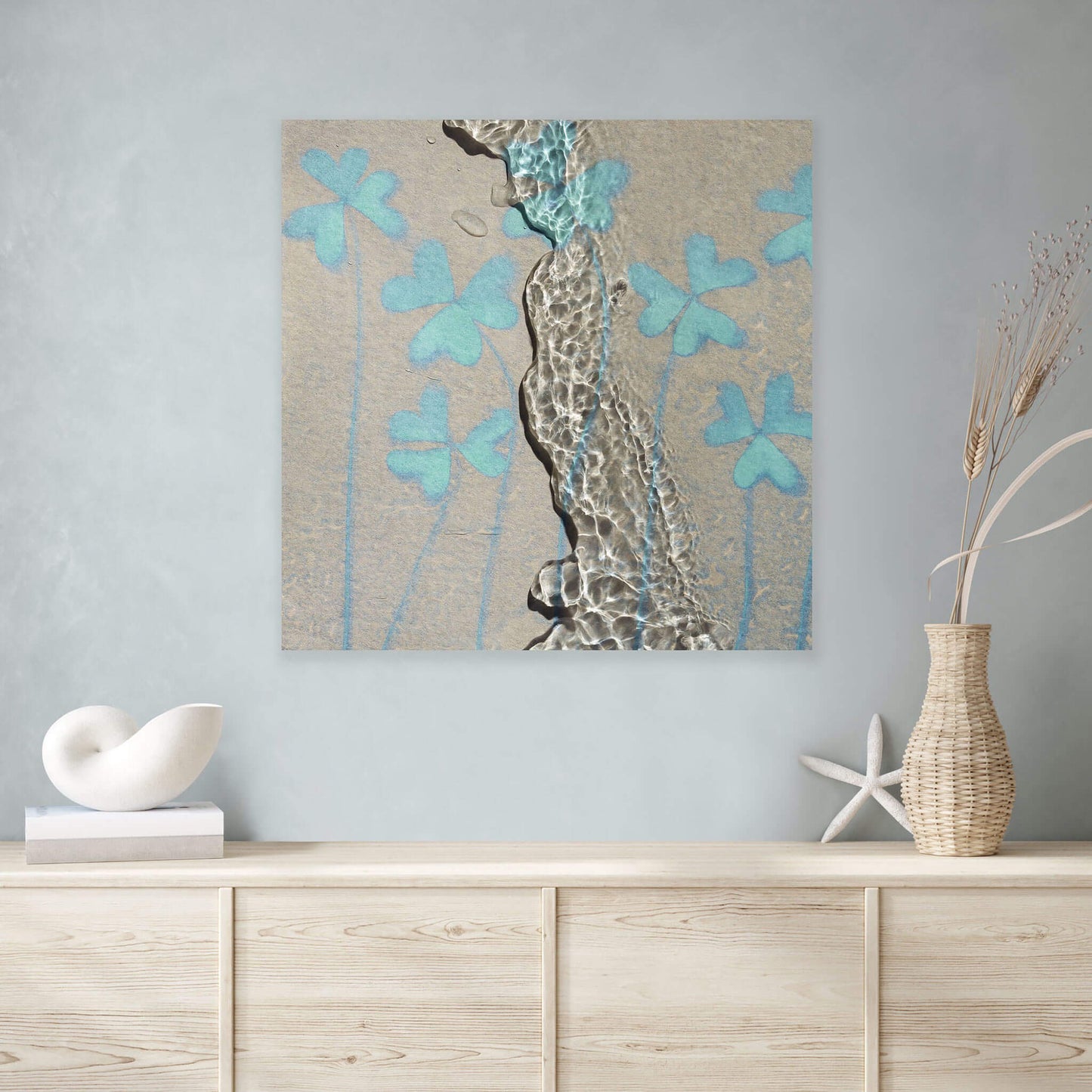 'Cleanse' in an interior room setting.