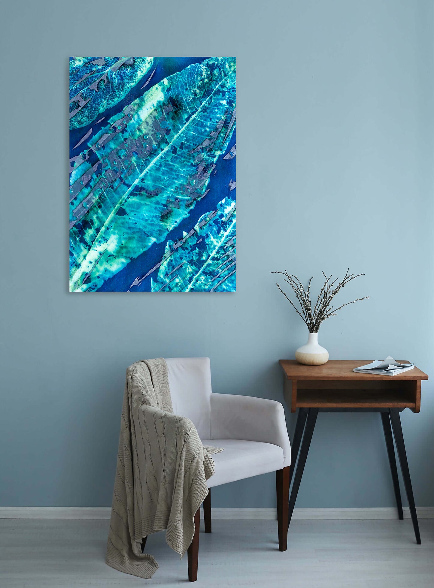 Impression of 'Aquatic Flight' in an interior setting.