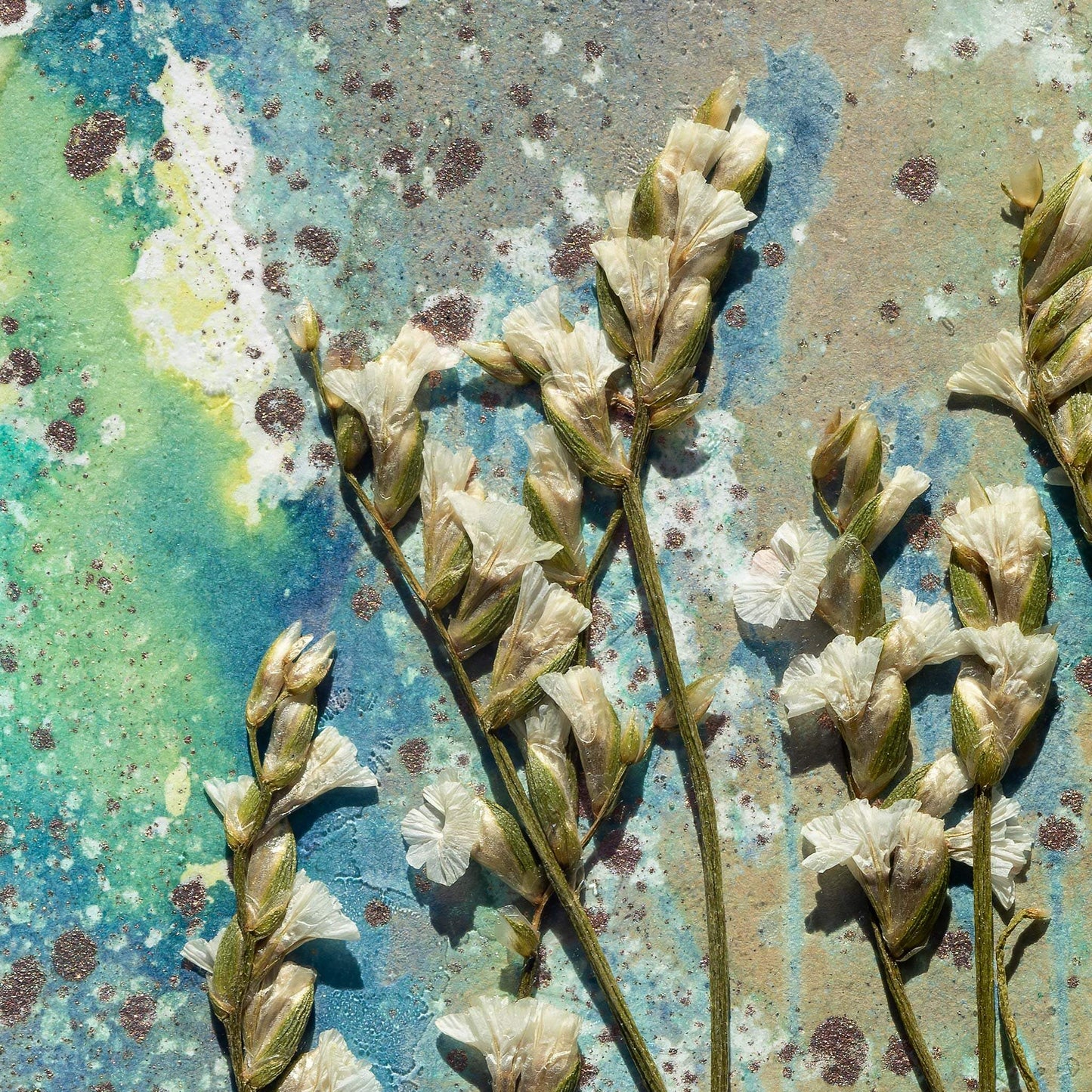 Close up detail of 'Galactic Flora' by Virginie Harel.