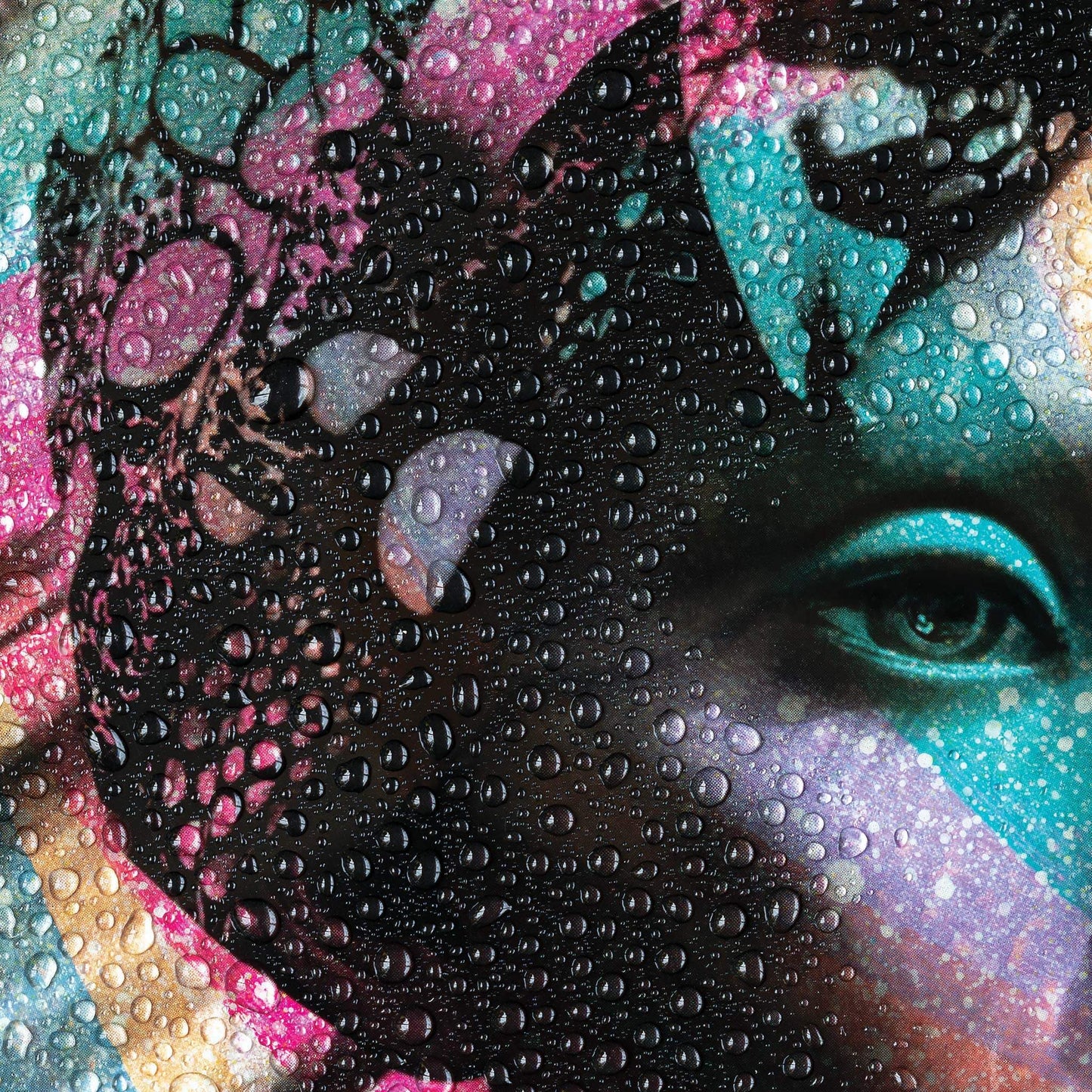 Close up detail of 'Lady Chroma' by Virginie Harel.