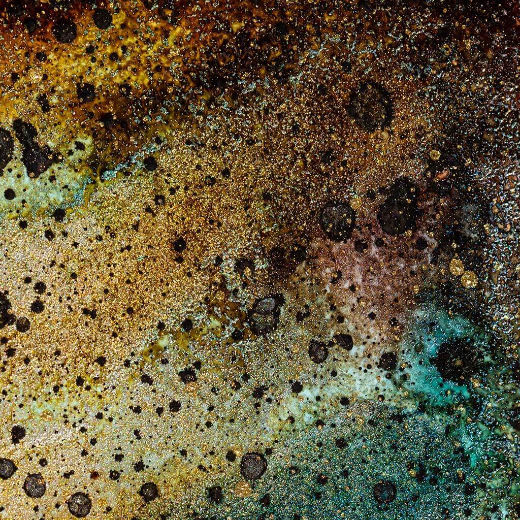 Close up detail of ‘Cosmic Caramel’ by iSpyVenus Art & Photography.  Available printed on archival paper (unframed) & ready to hang metal.