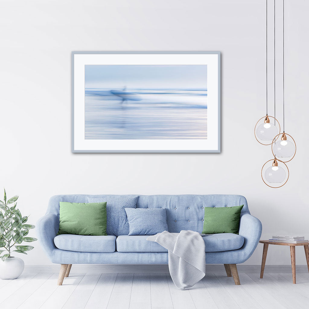 ‘Immersing’ - Impression of artwork in an interior setting. Available printed on archival paper (unframed).