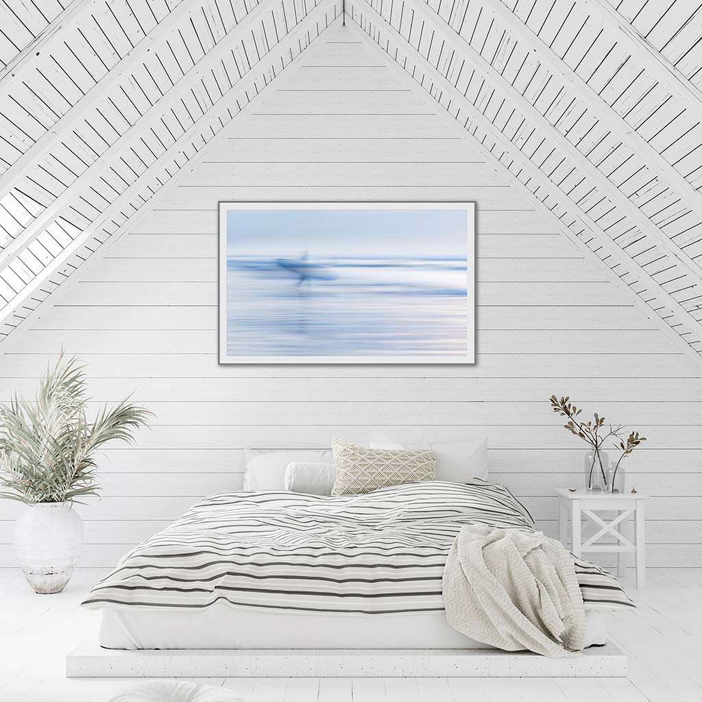 ‘Immersing’ - Impression of artwork in an interior setting. Available printed on archival paper (unframed).