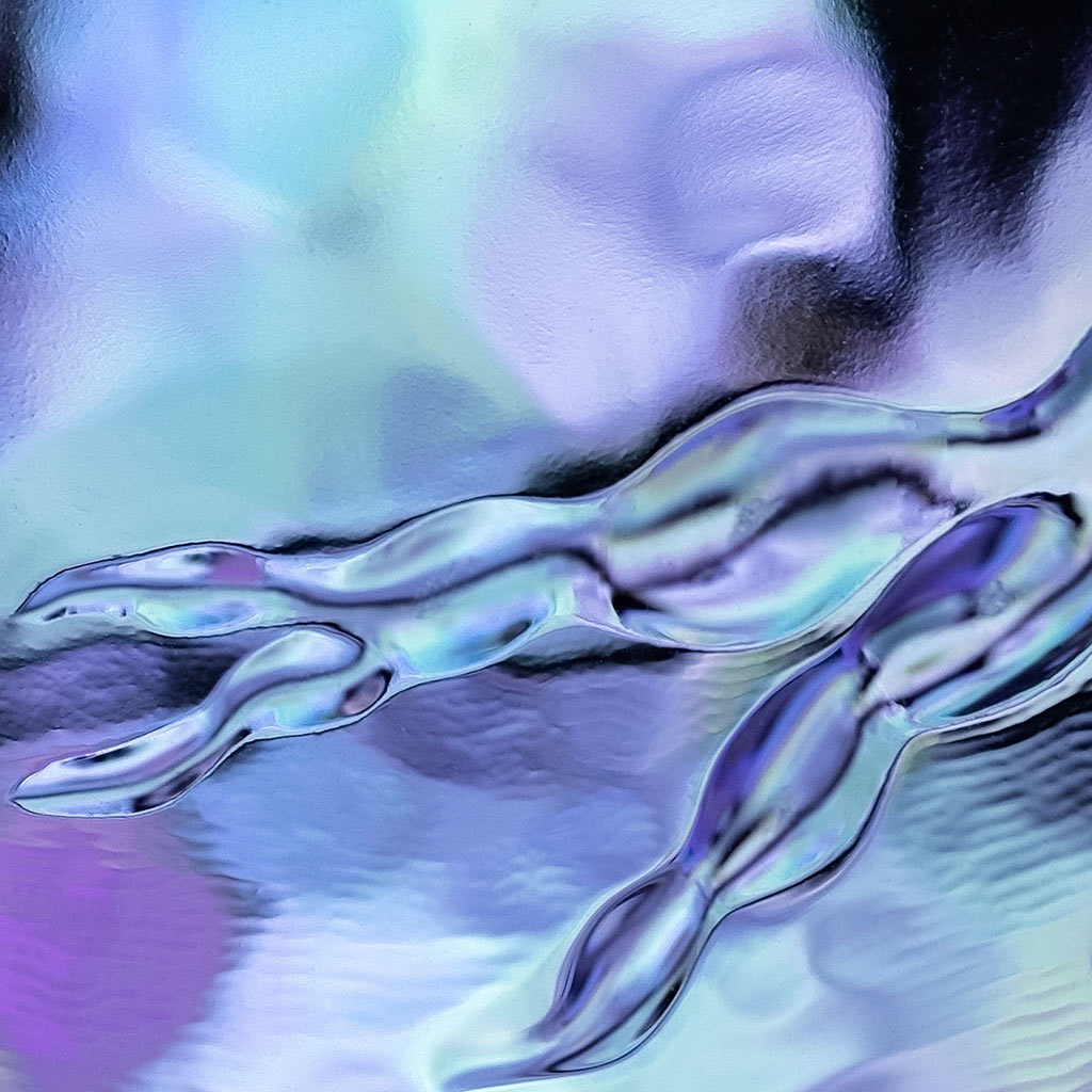 Close up detail of 'Iridescent Source' by iSpyVenus Art & Photography.