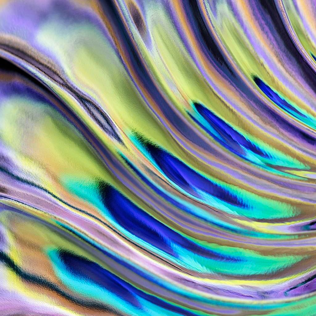 ‘Peacock Flow’ by iSpyVenus Art & Photography (square option). Available printed on archival paper (unframed) & ready to hang metal.