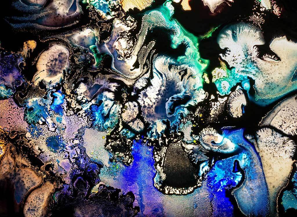 ‘Intergalactic Ebb & Flow’ by iSpyVenus Art & Photography. Available printed on archival paper (unframed) & ready to hang metal.